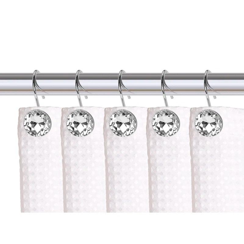 Utopia Alley Steel Shower Curtain Hook (Set of 12)