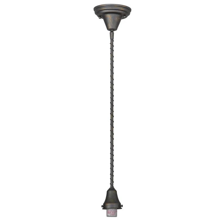 Meyda Lighting 1 - Light French Bronze Single Pendant