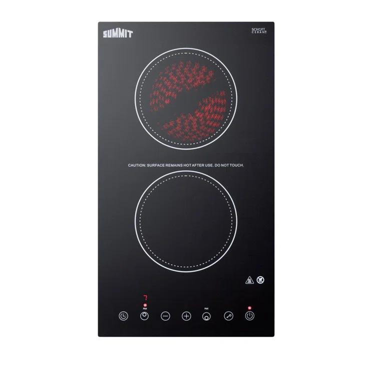 Summit Appliance Summit Appliance Electric Cooktop CR2B23T3B