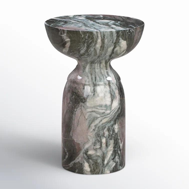 Joss & Main Jolie Concrete Top End Table