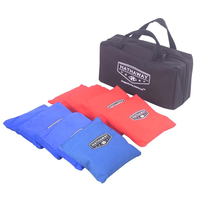 Hathaway Games 8 Piece Weather Resistant Regulation Cornhole Bag Set