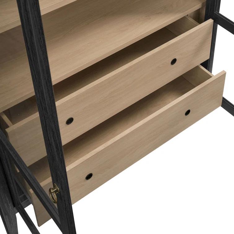 Modway Nolan 74" Tall Arched Storage Display Cabinet