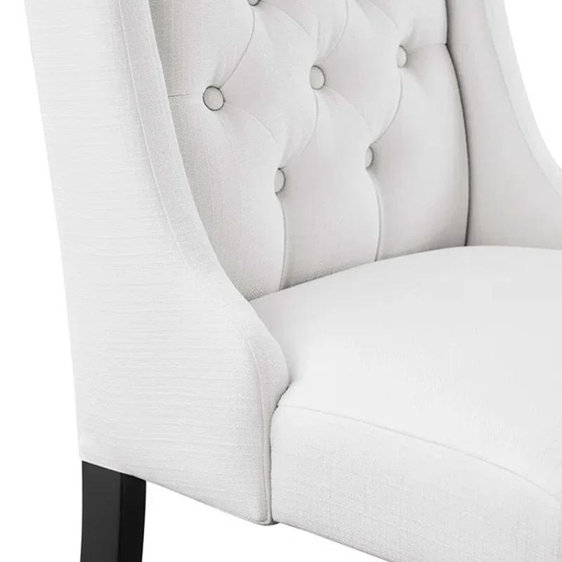 Modway Modway Baronet Button Tufted Fabric Dining Chair