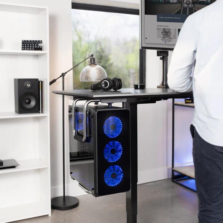 Vivo Heavy Duty Under Desk PC Mount