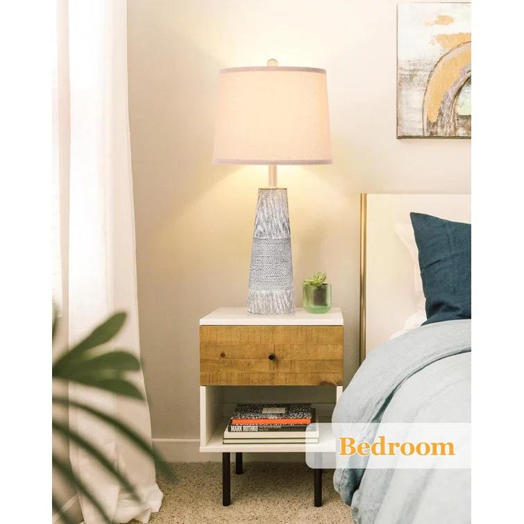 Red Barrel Studio® Resin Table Lamp (Set of 2)