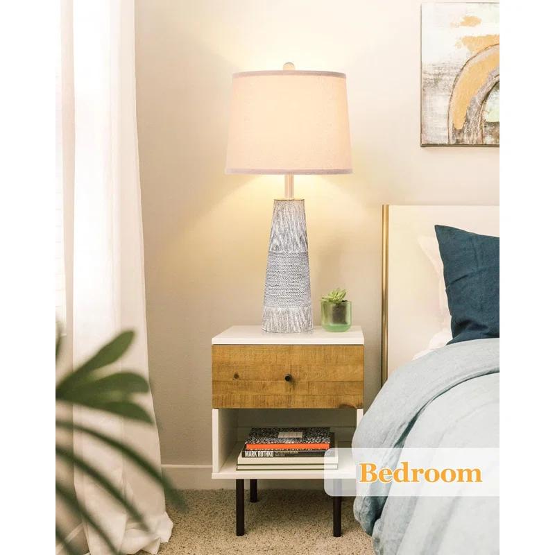 Red Barrel Studio® Resin Table Lamp (Set of 2)