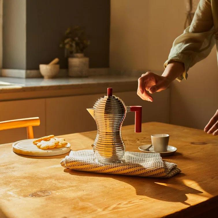 Alessi Pulcina Espresso Coffee Maker MDL02/3 R