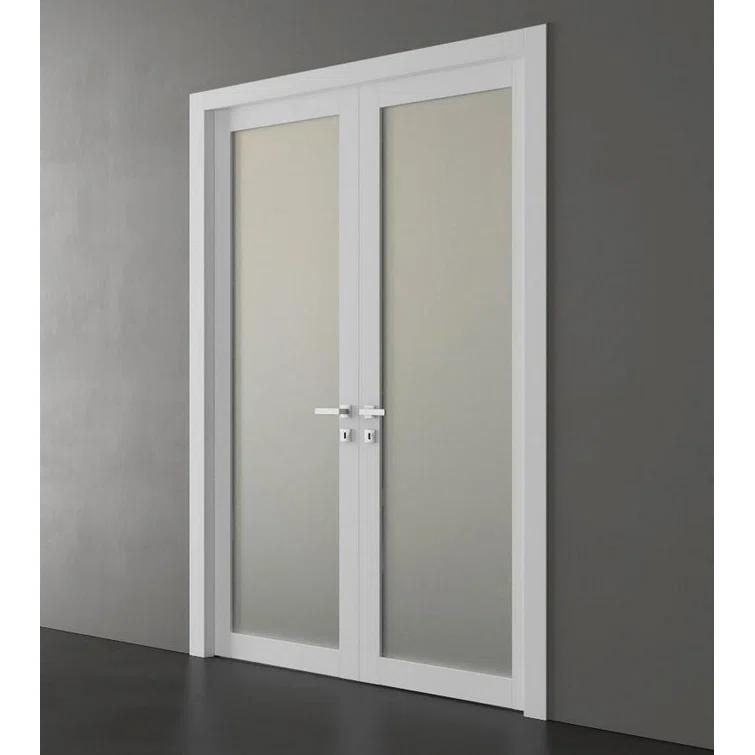SARTODOORS Planum Frosted Glass French Doors