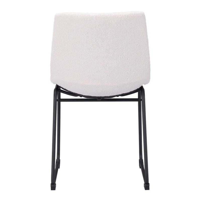 Zuo Hospitality Smart Dining Chair Ivory (Set of 2)