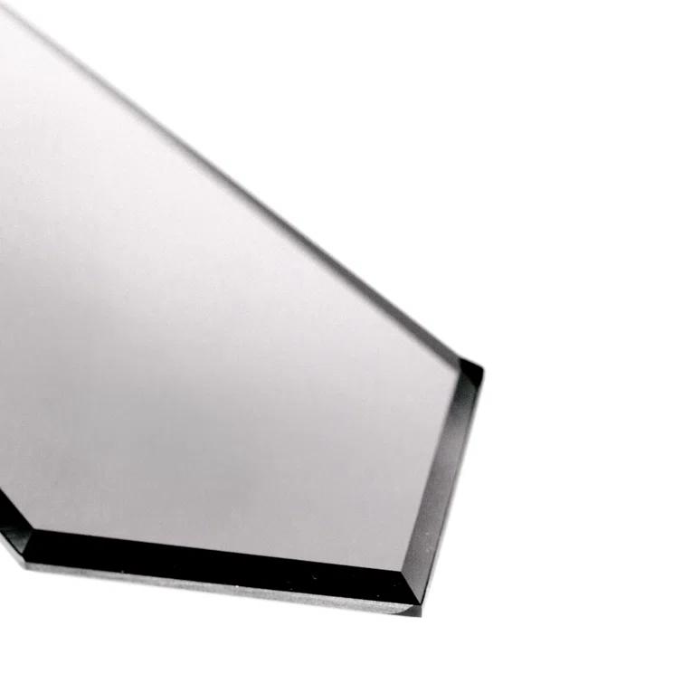 Abolos Reflections Matte 3" x 12" Beveled Glass Tile