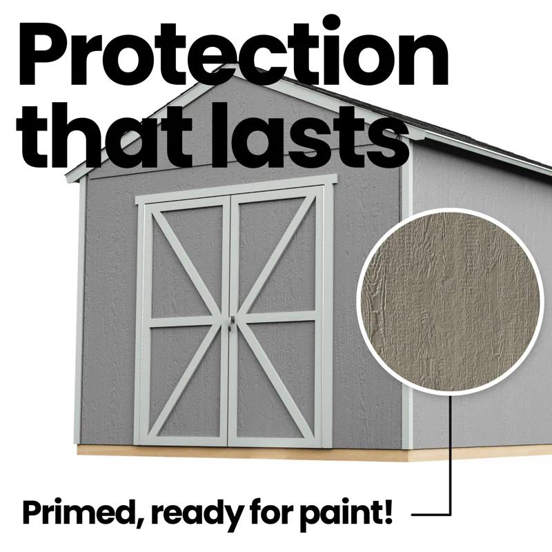 Handy Home Rookwood 10 ft. W x 10 ft. D Wood Storage Shed