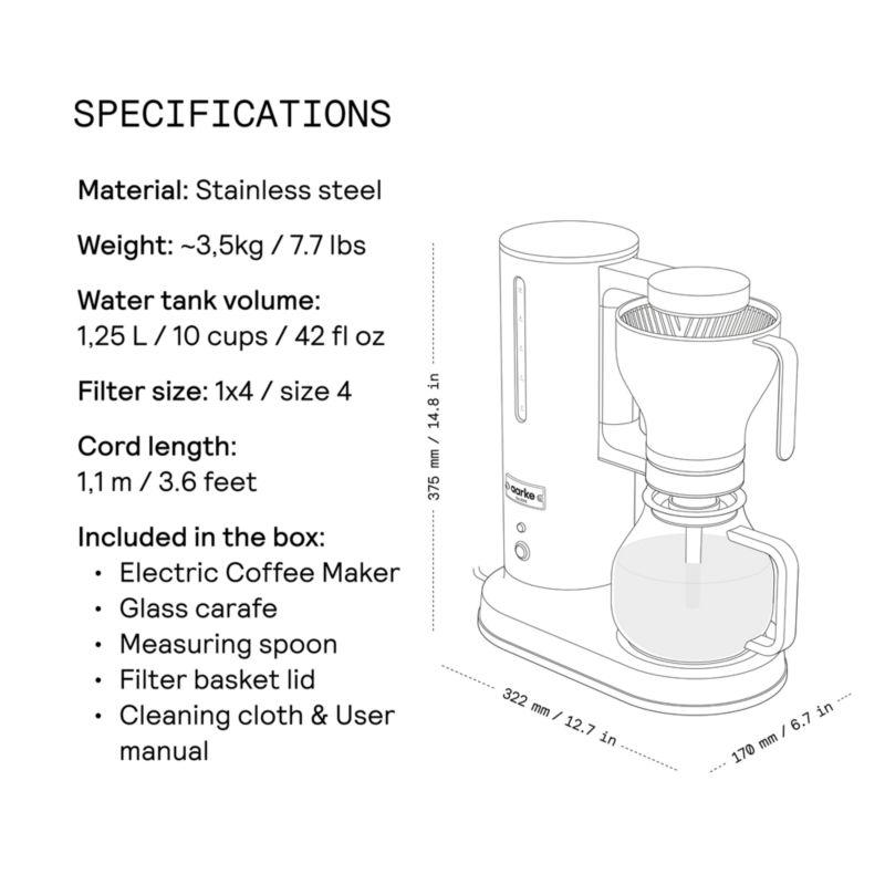 Aarke Drip Coffee Maker