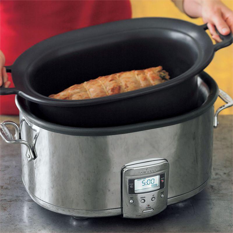 Stainless Steel 7 Qt. Slow Cooker with Digital Display