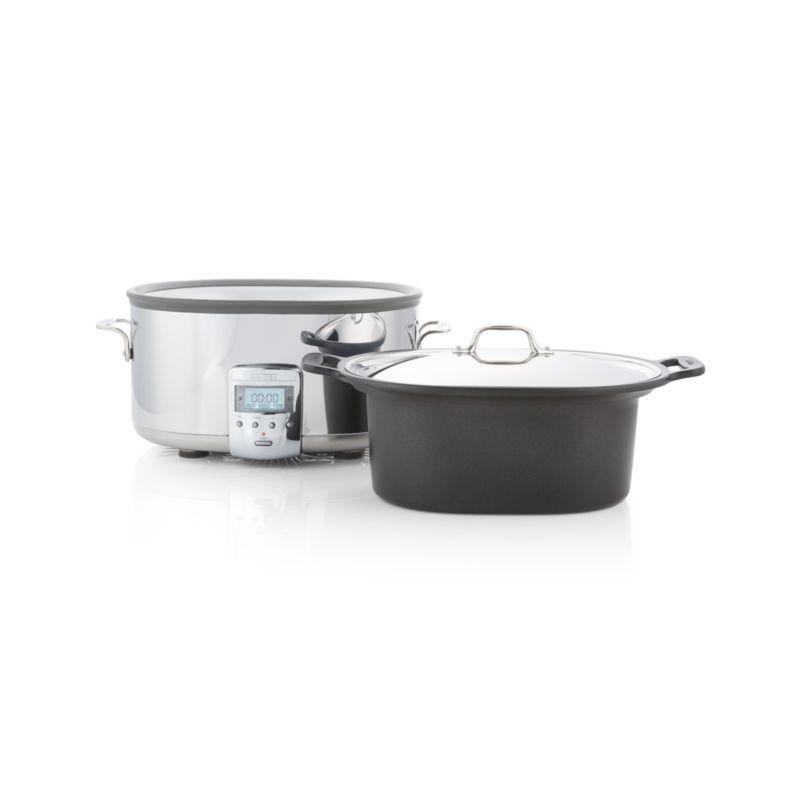 Stainless Steel 7 Qt. Slow Cooker with Digital Display