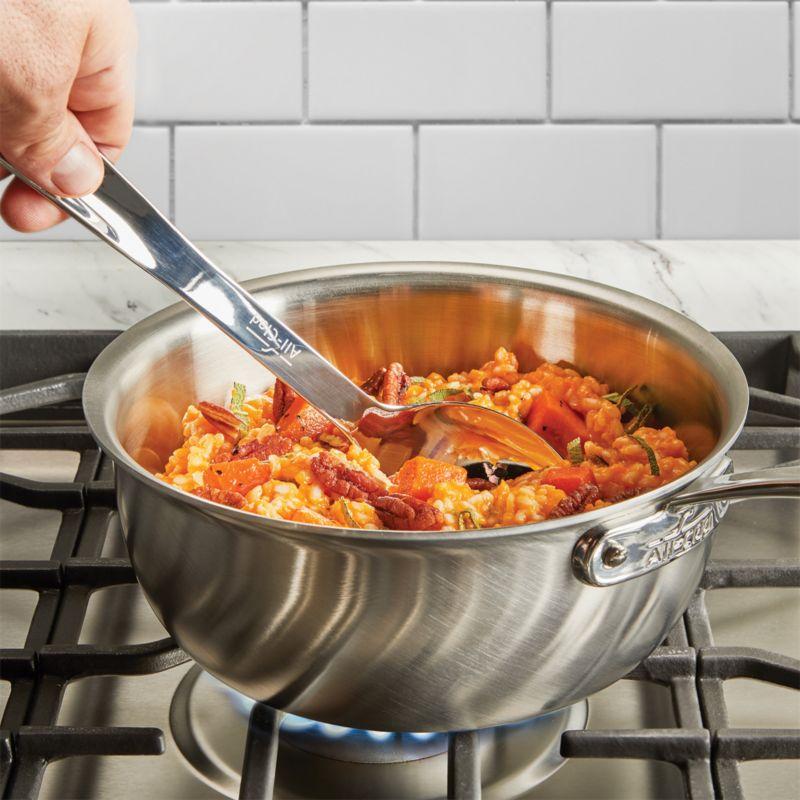 All-Clad ® d3 Curated 2.5-Quart Saucier with Lid