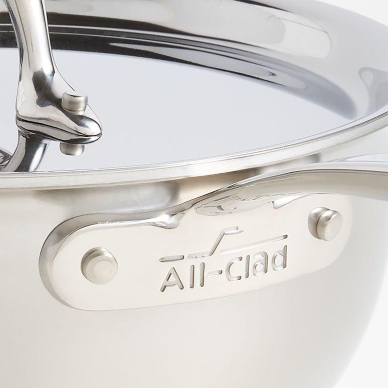 All-Clad ® d3 Curated 2.5-Quart Saucier with Lid