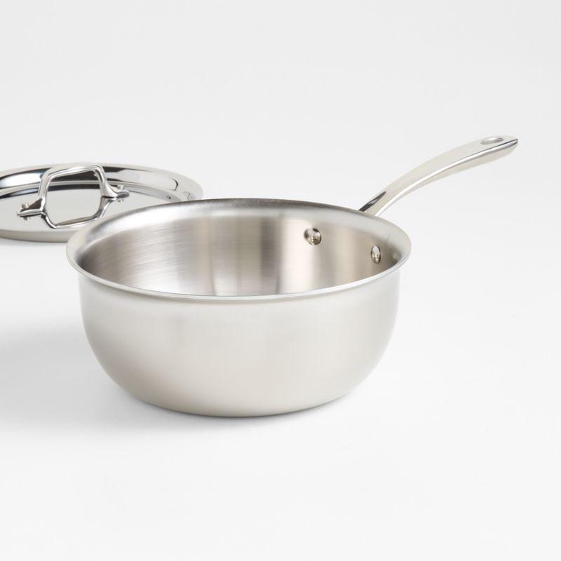 All-Clad ® d3 Curated 2.5-Quart Saucier with Lid