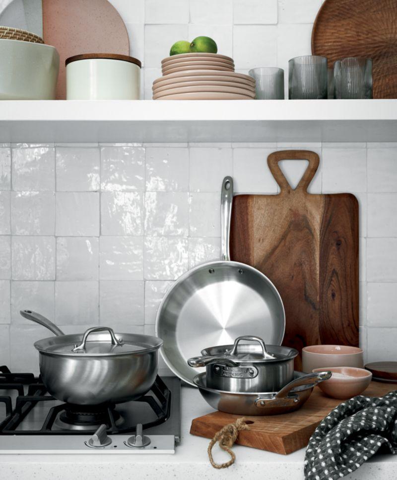 All-Clad ® d3 Curated 2.5-Quart Saucier with Lid