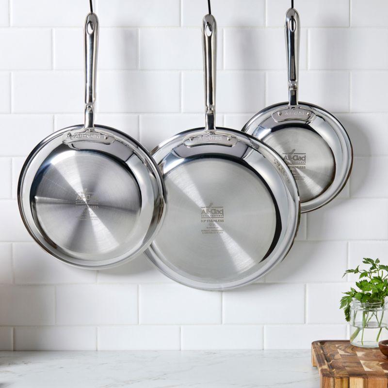 All-Clad © d3 Stainless Steel 10-Piece Cookware Set