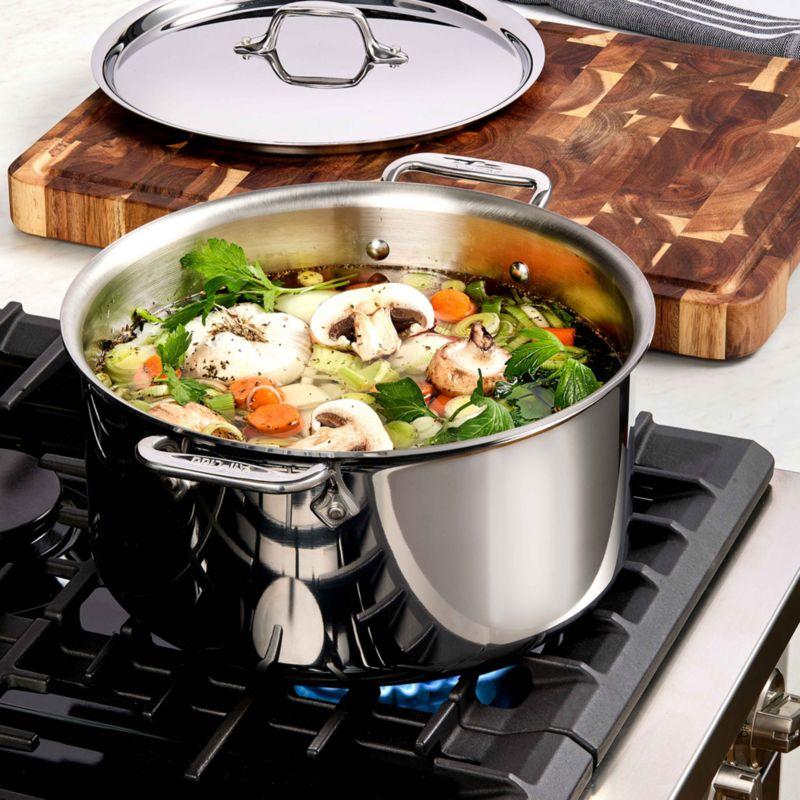 All-Clad © d3 Stainless Steel 10-Piece Cookware Set