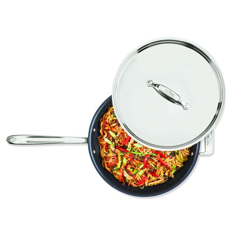 All-Clad ® HA1 Curated Hard-Anodized Non-Stick 12" Frying Pan with Lid