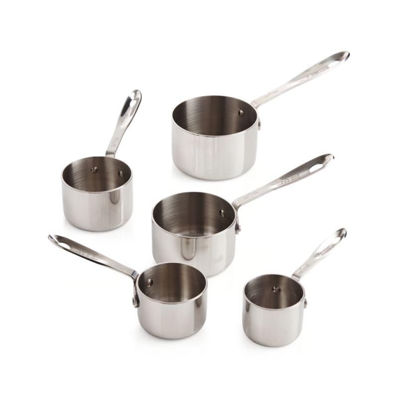 All-Clad ® Stainless Steel Measuring Cups, Set of 5