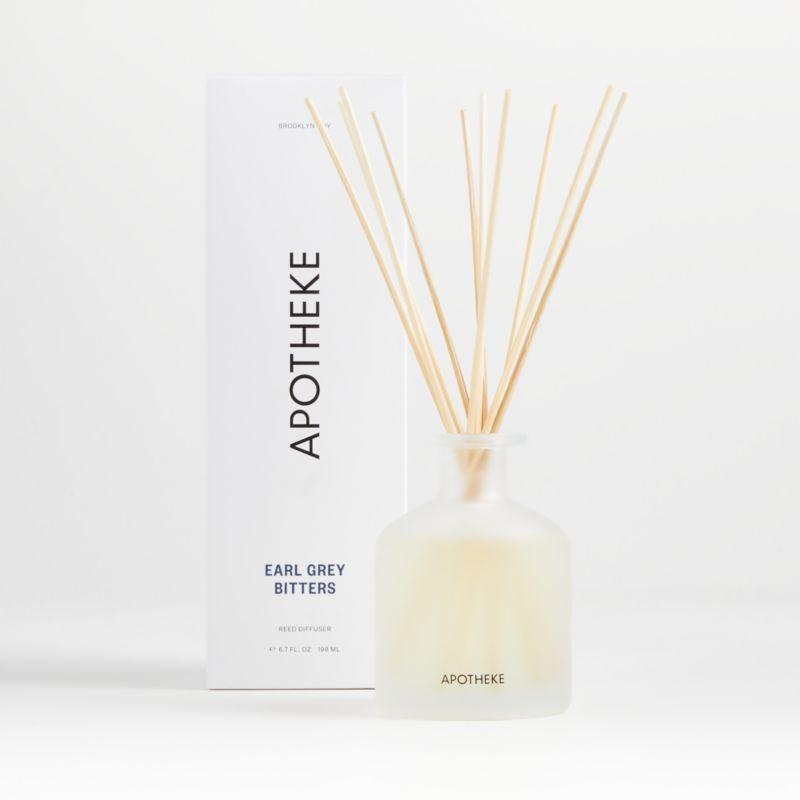 Apotheke Earl Grey Bitters White Floral and Bamboo Reed Diffuser