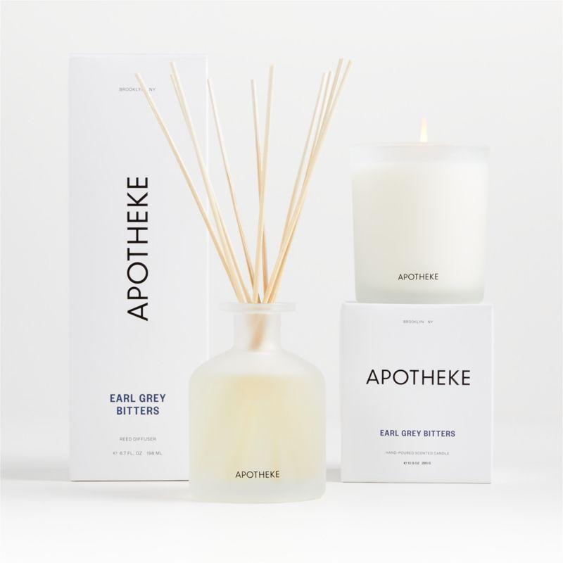 Apotheke Earl Grey Bitters White Floral and Bamboo Reed Diffuser