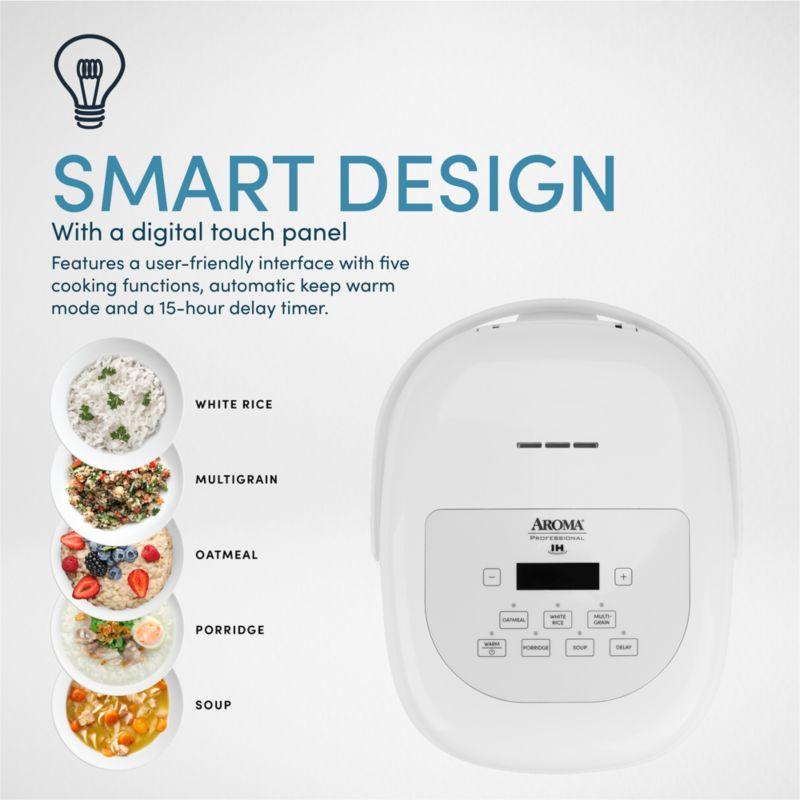 AROMA ® Professional 8-Cup 360 Induction Rice Cooker & Multicooker