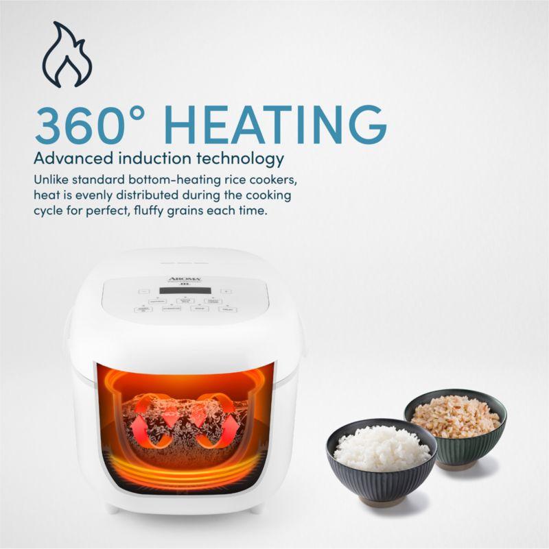 AROMA ® Professional 8-Cup 360 Induction Rice Cooker & Multicooker