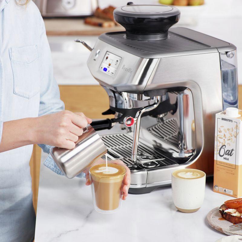 Breville ® Barista Touch ™ Impress Espresso Machine in Damson Blue