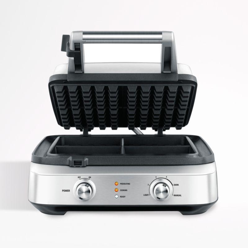 Belgian Style Non-Stick 4-Slice Smart Waffle Maker