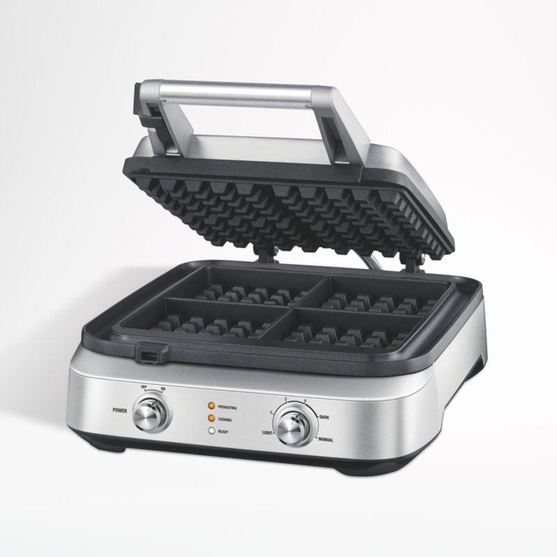 Belgian Style Non-Stick 4-Slice Smart Waffle Maker