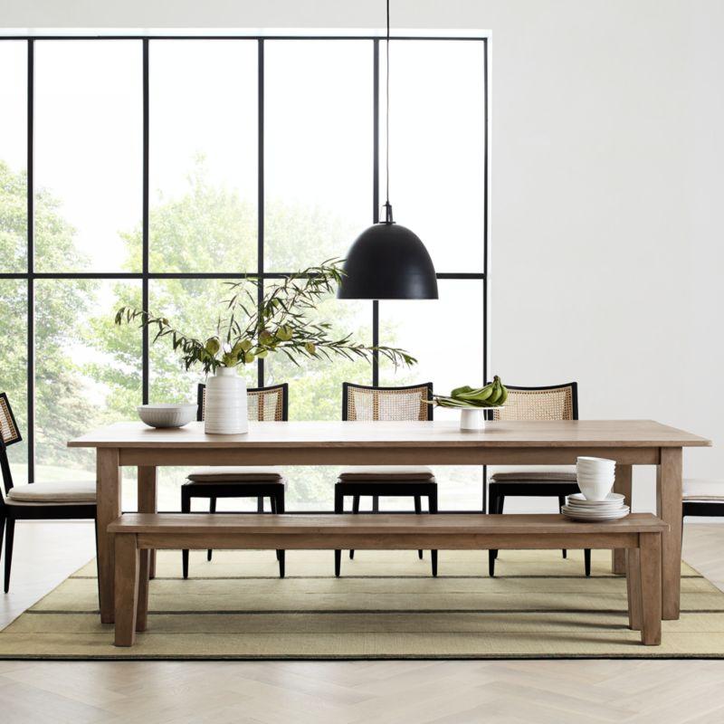 Libby Black and Natural Cane Dining Chair