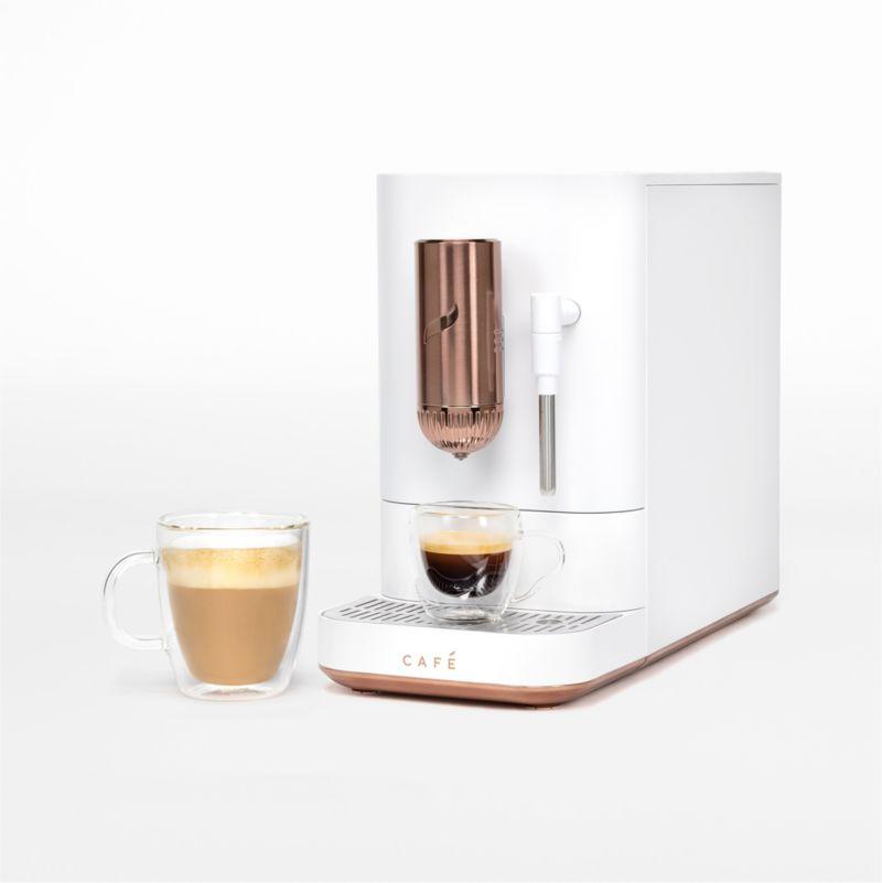 Café™ Matte White Affetto Automatic Espresso Machine