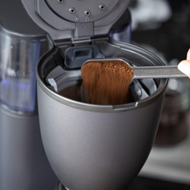 Café ™ Matte Black 10-Cup Drip Coffee Maker with Glass Carafe