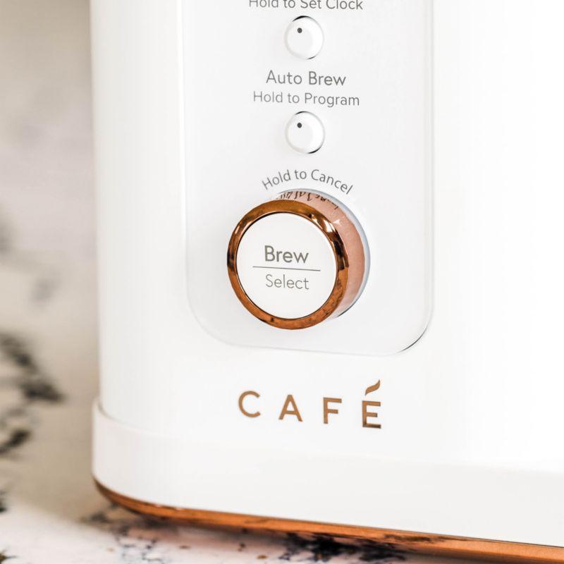 Café ™ Matte White 10-Cup Drip Coffee Maker with Thermal Carafe