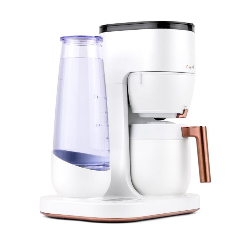 Café ™ Matte White Specialty Grind and Brew Coffee Maker