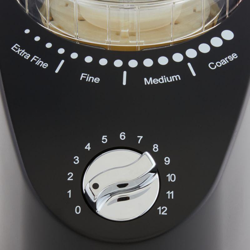 Capresso ® Infinity Plus Black Conical Burr Grinder