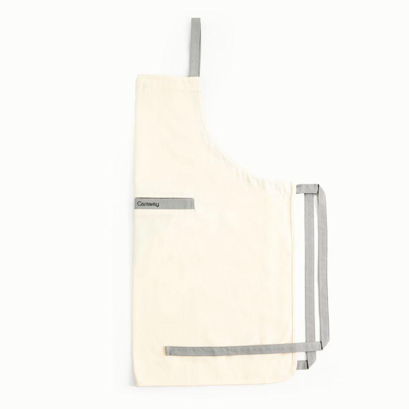Caraway Organic Cotton Cream Apron