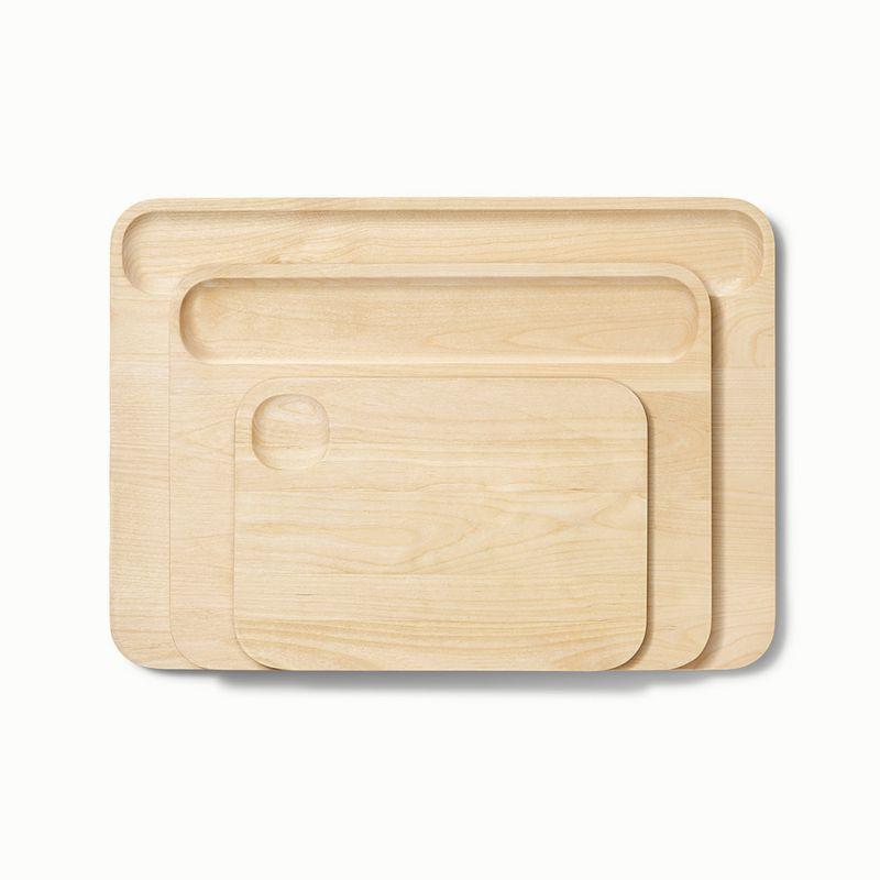Caraway Birch Wood 4-Piece Cutting Board Set