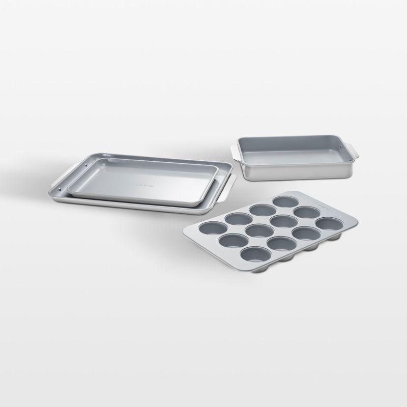 Silver Non-Stick 11-Piece Steel Bakeware Set