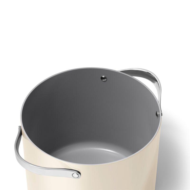 Caraway ® Cookware Plus Cream Stock Pot with Lid