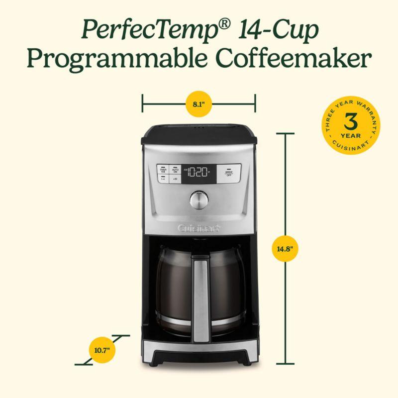 Cuisinart ® PerfecTemp Stainless Steel 14-Cup Programmable Coffee Maker