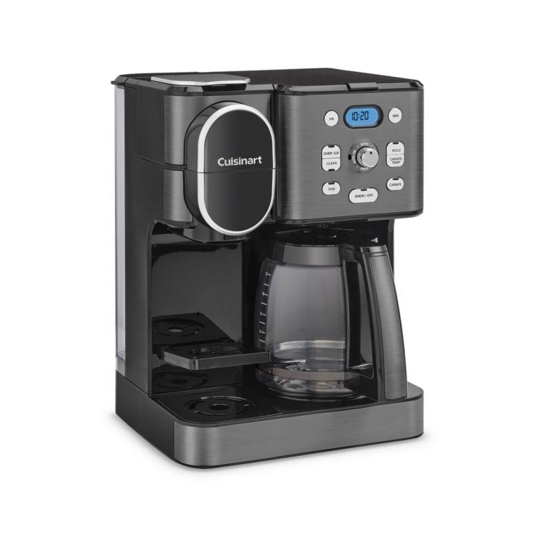 Cuisinart ® Coffee Center ® Black Stainless Steel 12-Cup Coffee Maker and Single Brewer