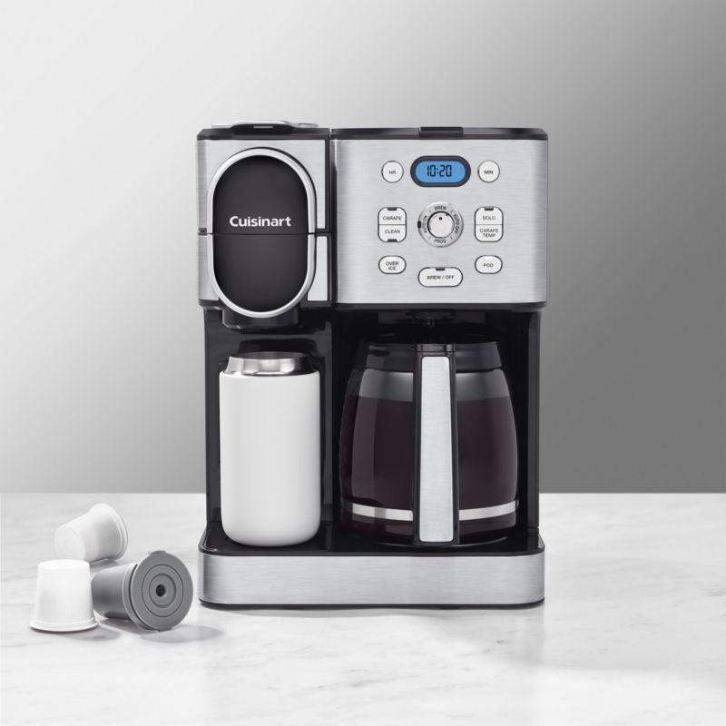 Cuisinart ® Coffee Center ® Stainless Steel 12-Cup Coffee Maker and Single Brewer