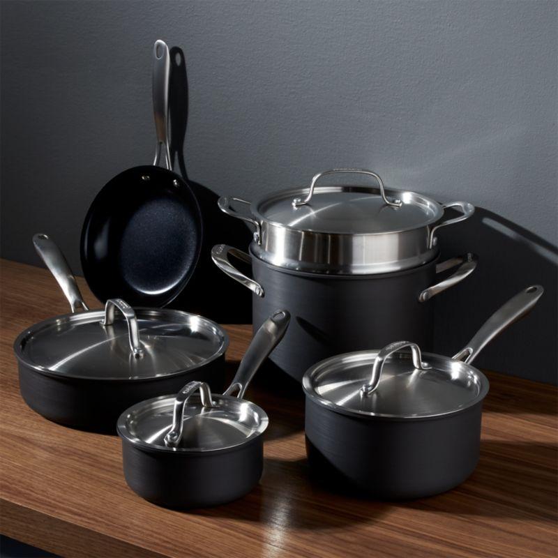 Cuisinart ® GreenGourmet™ 10-Piece Hard-Anodized Non-Stick Cookware Set