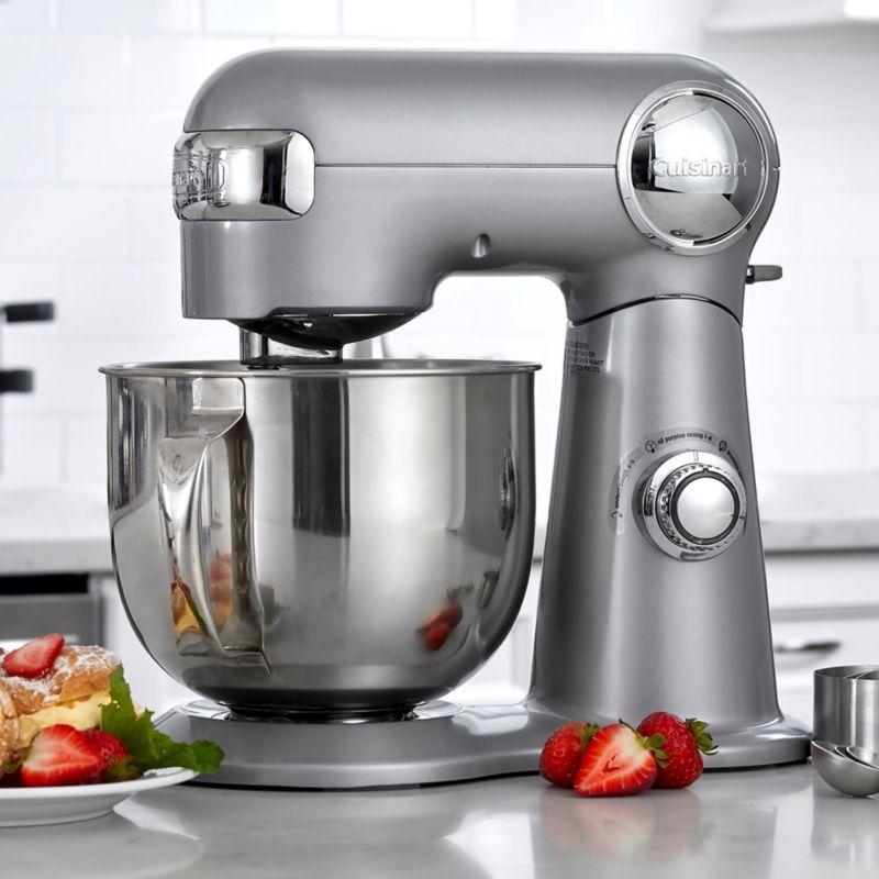 Cuisinart ® Precision Master ™ Brushed Chrome 5.5-Qt. Tilt-Head Stand Mixer