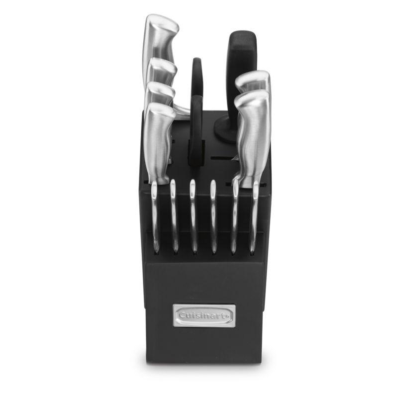 Cuisinart ® Stainless Steel Hollow Handle 15-Piece Knife Block Set