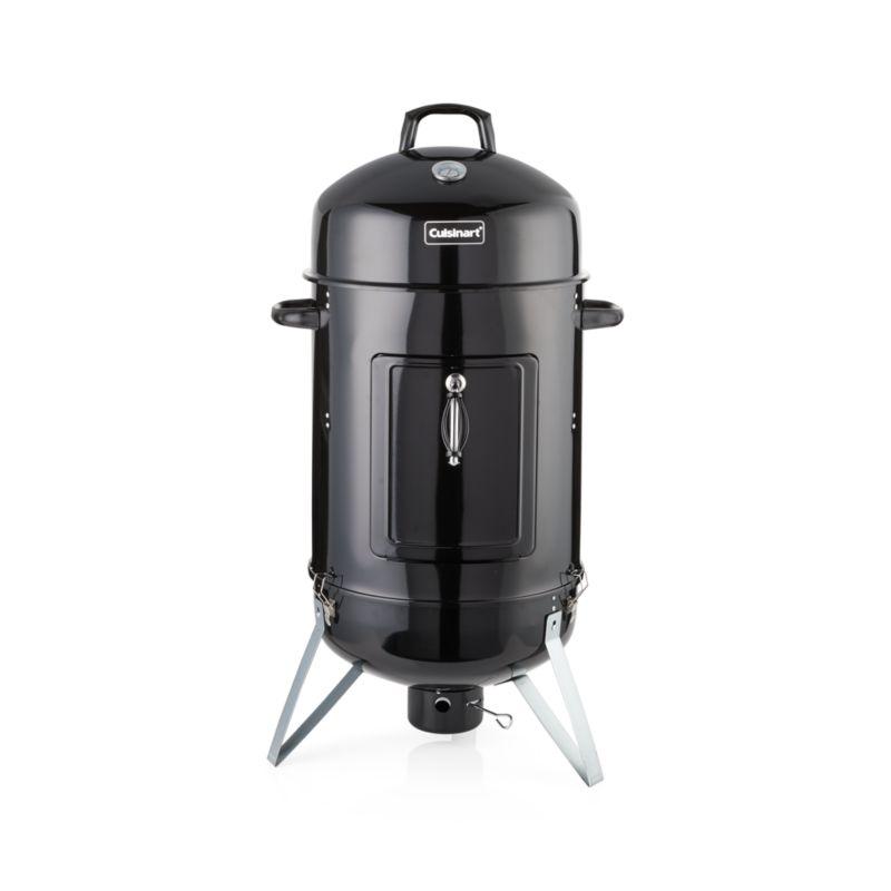 Cuisinart ® 18" Black Vertical Outdoor Charcoal Smoker